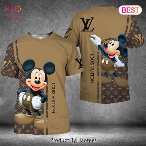 mickey mouse louis vuitton shirt